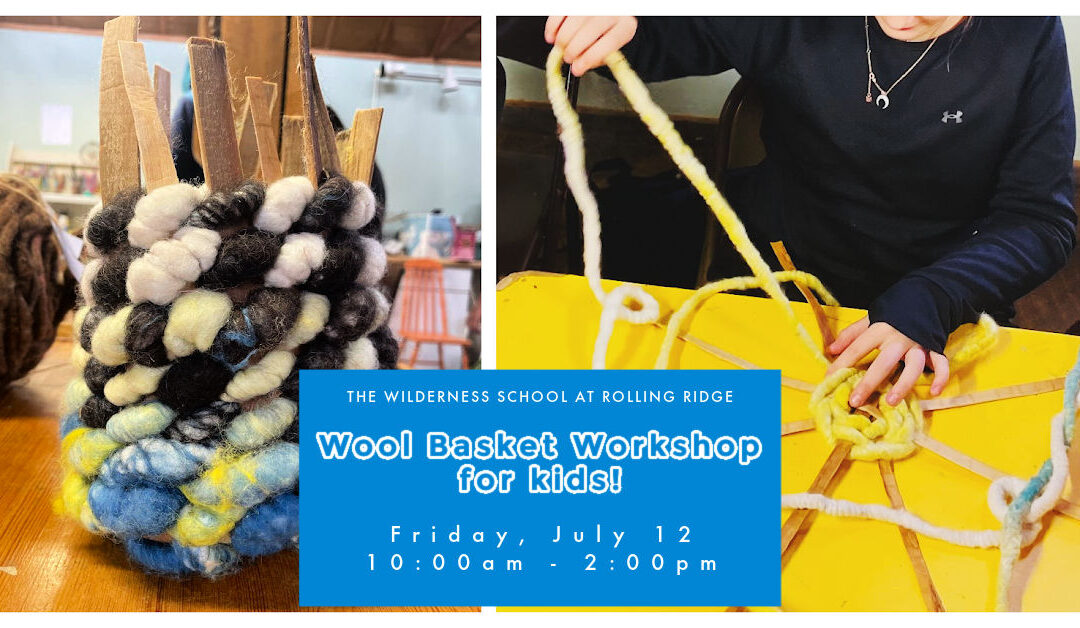 Wool Basket Workshop (for kids!)